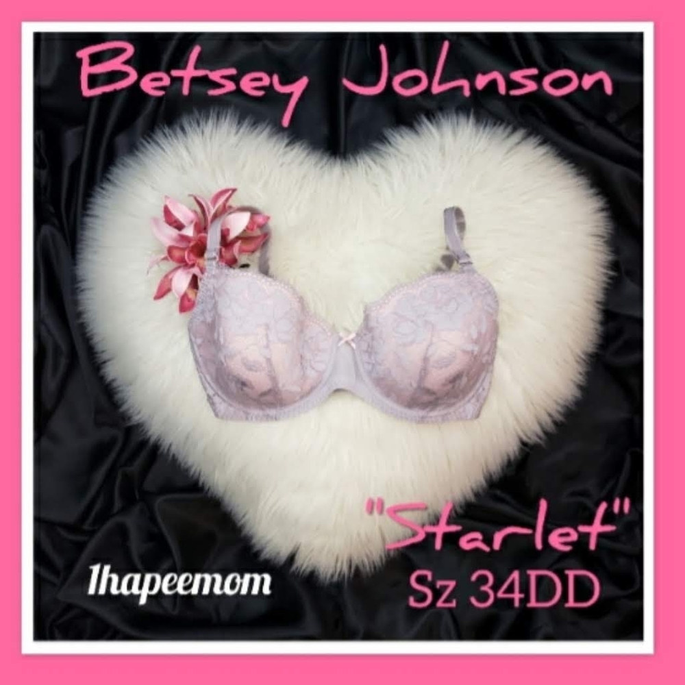 Betsey Johnson 34DD Bra Starlet